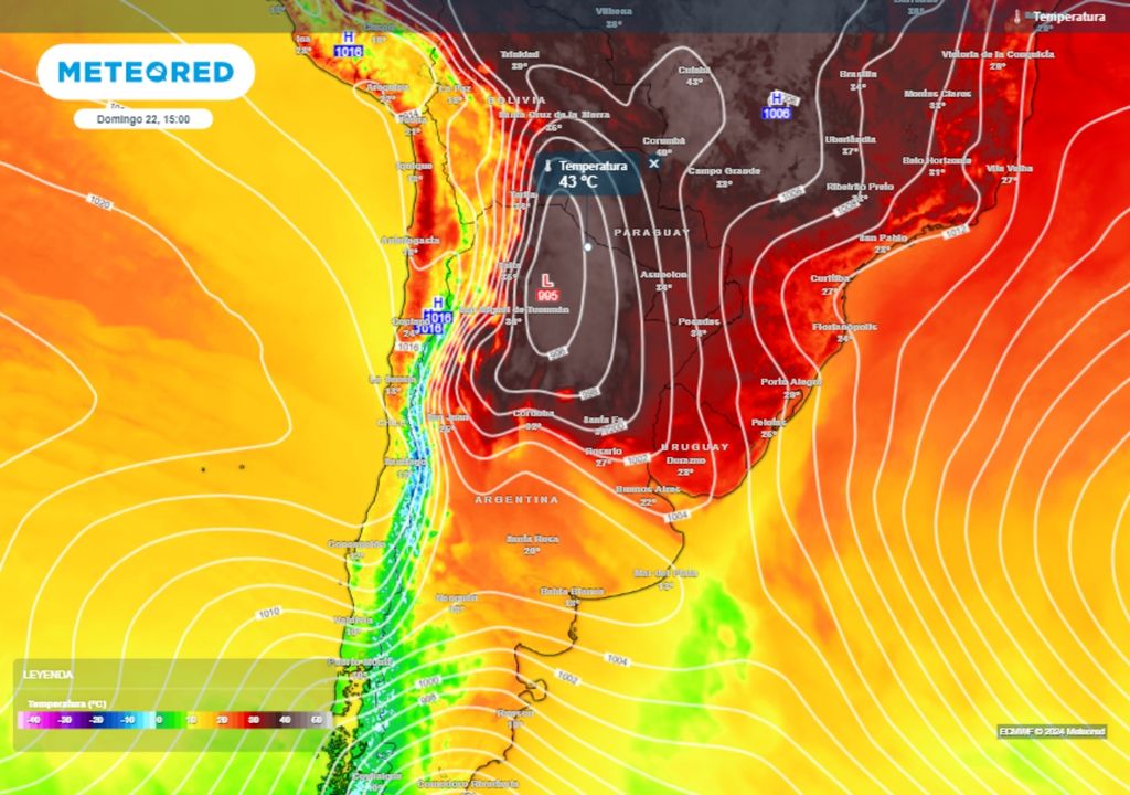 Argentina tiempo clima pronóstico primavera alerta tormentas