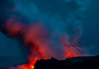 Las mediciones más importantes de CO2 se interrumpen por erupción volcánica