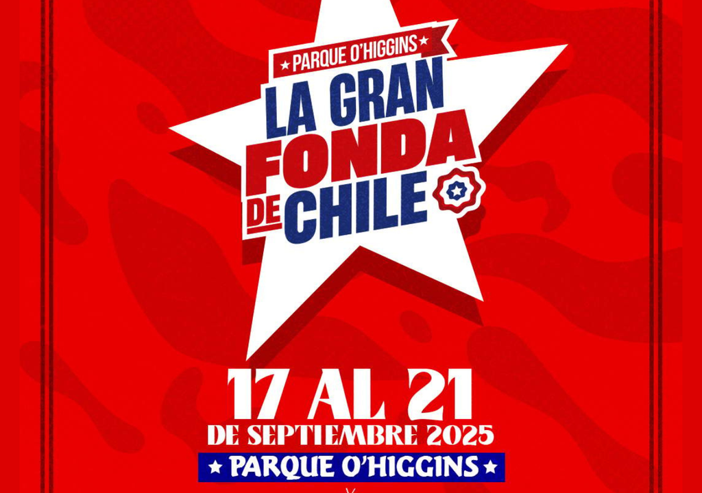La Gran Fonda de Chile en el Parque O'Higgins.