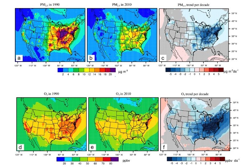 Las Muertes Por Contaminación Del Aire En Eeuu Se Redujeron A La Mitad