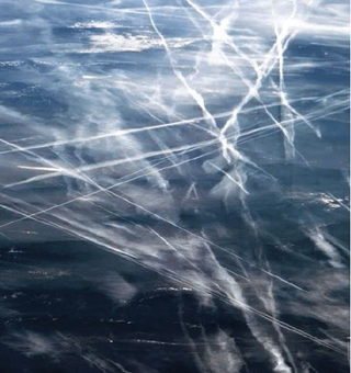 Las nubes de estelas de aviones están calentando el Ártico