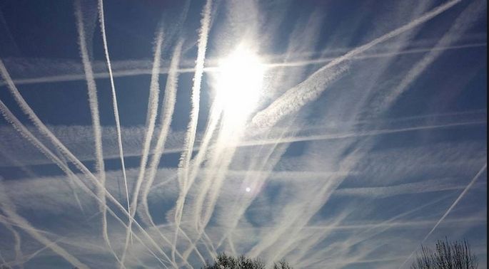Las Nubes De Los Aviones Aumentan La Temperatura Global Las Nubes De Los Aviones Aumentan La Temperatura Global