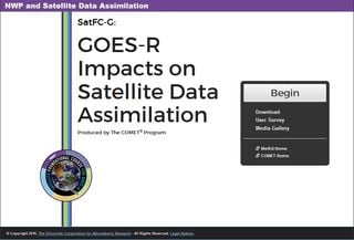 Las observaciones del GOES-R y mejoras en las predicciones numéricas