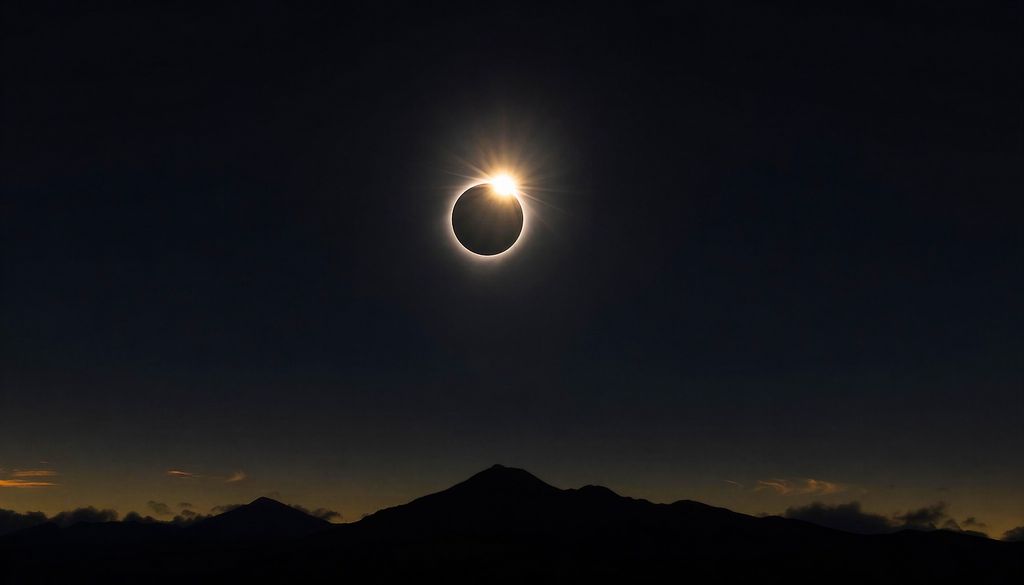 El eclipse solar del 12 de agosto dejará perlas de Baily, anillo de diamante, corona solar y la posibilidad de ver el rayo verde en Baleares.