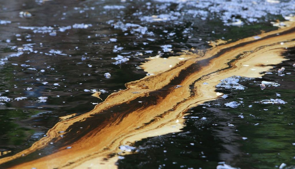 Algunas de las banderas negras están asociadas a la contaminación y los vertidos