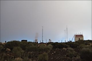 Las precipitaciones durante el año hidrometeorológico 2012-2013 estuvieron por debajo de la media en Izaña