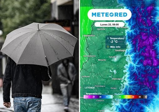 &ldquo;Las precipitaciones ser&aacute;n apenas el comienzo&rdquo;: la RM pasar&iacute;a de la lluvia a las heladas en cuesti&oacute;n de horas