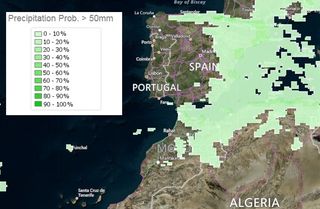 Las precipitaciones serán noticia