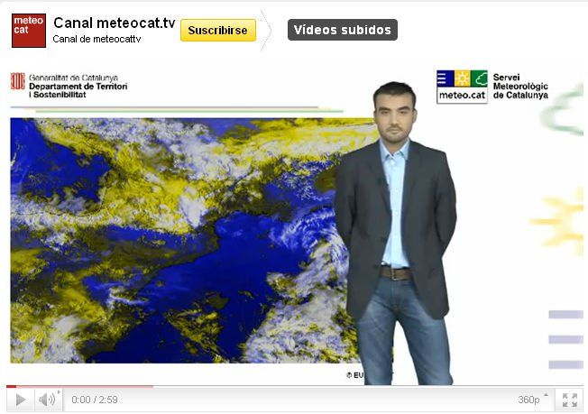 Las Predicciones Del Tiempo Del Smc-Meteocat En Youtube