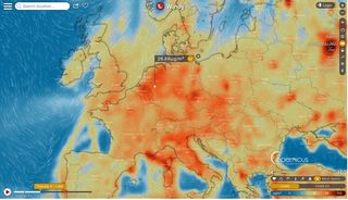 Previsiones sobre la calidad del aire de Copernicus: más 