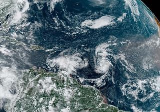 As primeiras tempestades simultâneas de junho a formarem-se no Atlântico em mais de meio século