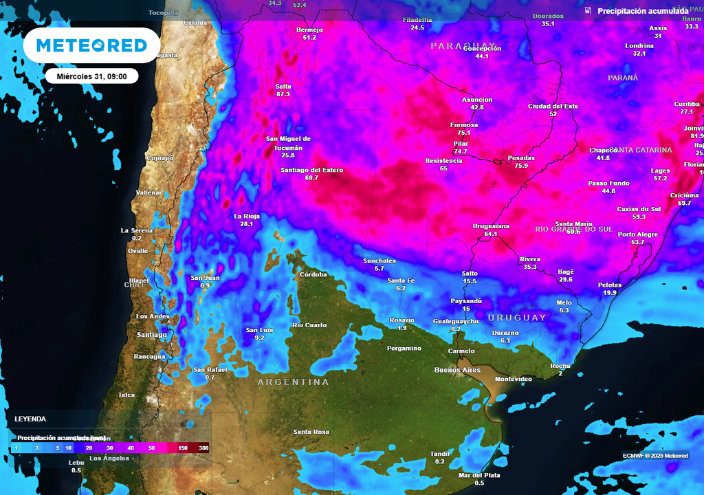 Tiempo Argentina clima pronóstico Año Nuevo ola de calor Tormentas fuertes alerta SMN