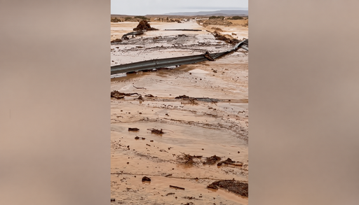 Graves inundaciones golpean Libia: lluvias torrenciales arrasan carreteras y dejan grandes da&ntilde;os en el norte del pa&iacute;s