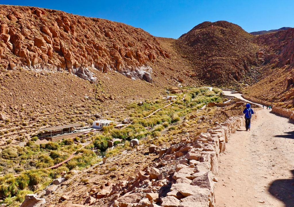 Termas cerca de San Pedro de Atacama. Termas cerca de San Pedro de Atacama.