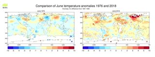 Las temperaturas del verano 2018: ¿la 'nueva normalidad'?