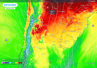 Las temperaturas subirán rápidamente en Argentina la próxima semana, según el modelo de Meteored