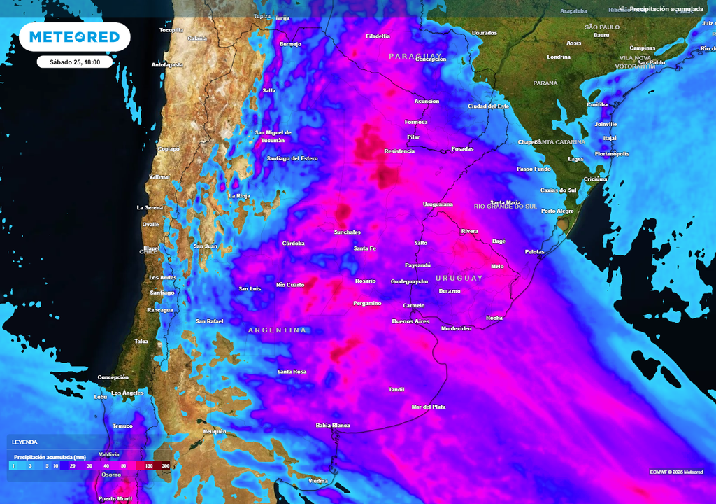 Tiempo clima pronóstico Argentina tormentas fuertes calor alerta SMN