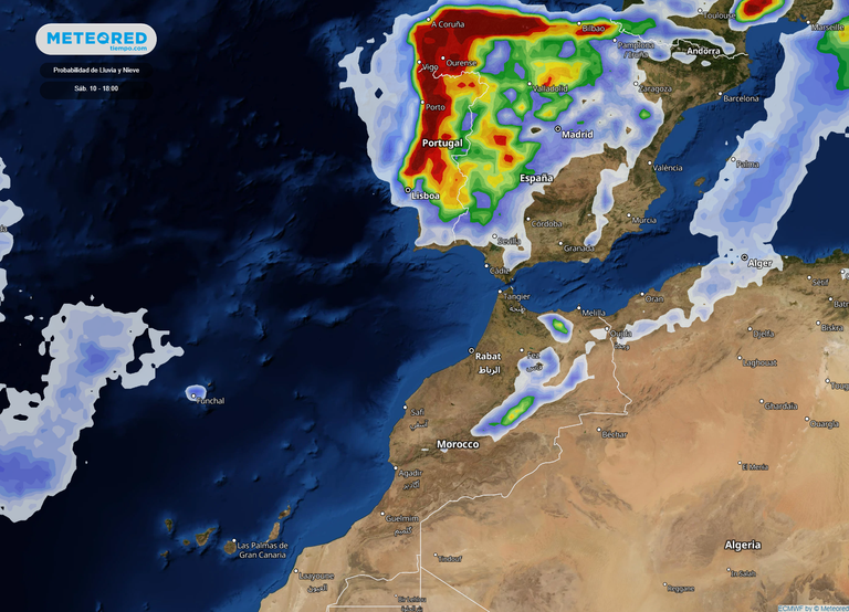 Lluvias fin de semana Lluvias fin de semana