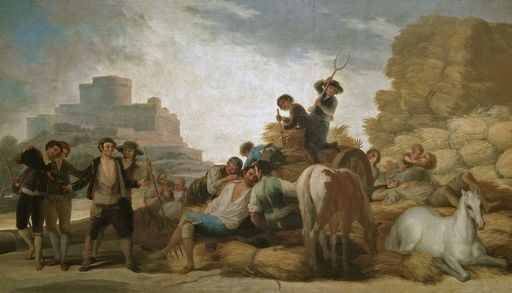 Las tormentas que Goya pint&oacute; en sus famosos cartones para tapices
