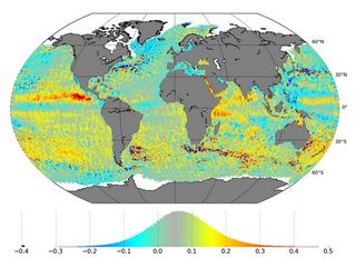 Las variaciones del nivel del mar desde Sentinel-3A
