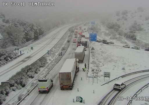 Madrid, &Aacute;vila y las otras capitales espa&ntilde;olas que han despertado bajo la intensa nevada
