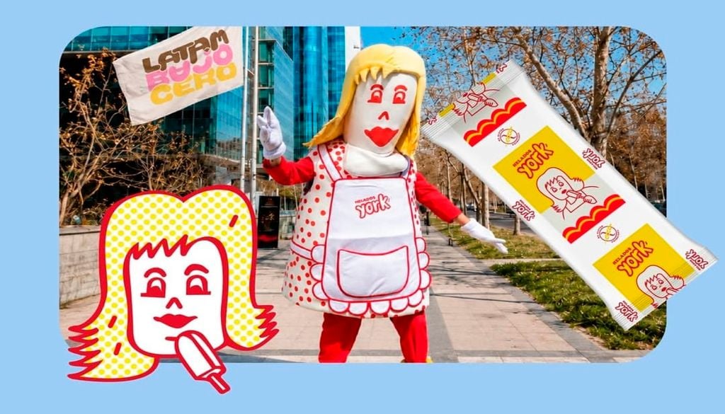 El evento contará con la destacada participación de los icónicos Helados York para su desafío: 3500 personas comerán helado al mismo tiempo. Imagen: Latam Bajo Cero