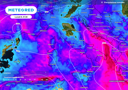 Le 5 regioni d'Italia dove sono previste pochissime precipitazioni questa settimana: appena 5 mm. E la neve?