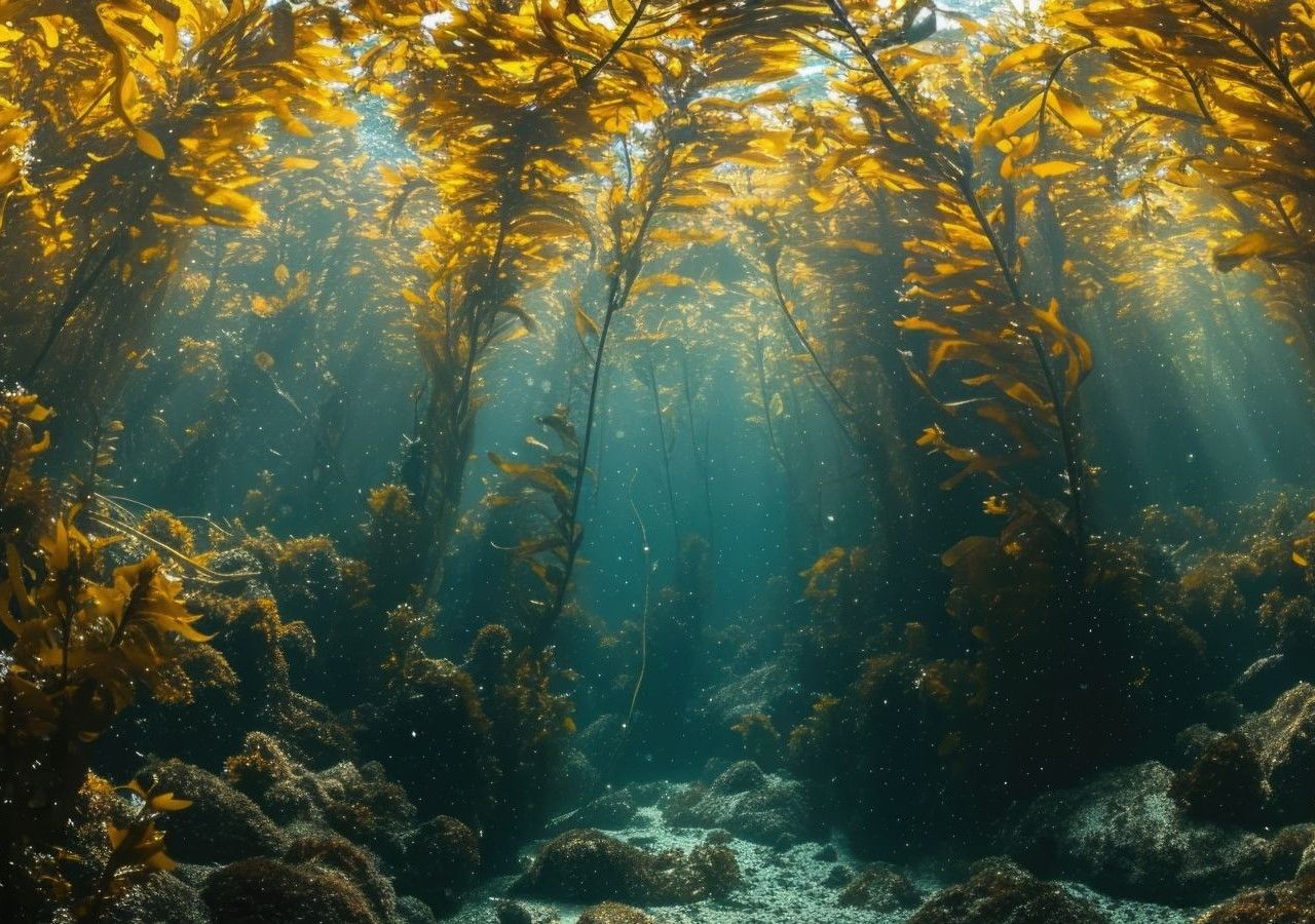 Le laminariali (Laminariales Mig., 1908) sono delle alghe brune della classe Feoficee, particolarmente diffuse nelle fredde acque oceaniche, specie sul Nord Atlantico. Ma alcune specie sono presenti anche nelle acque del nostro Mediterraneo, vedi l’esempio dello Stretto di Messina.