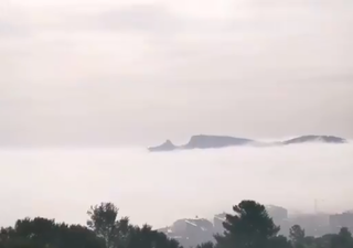 Le affascinanti nebbie di mare in Sicilia e Sardegna: i video