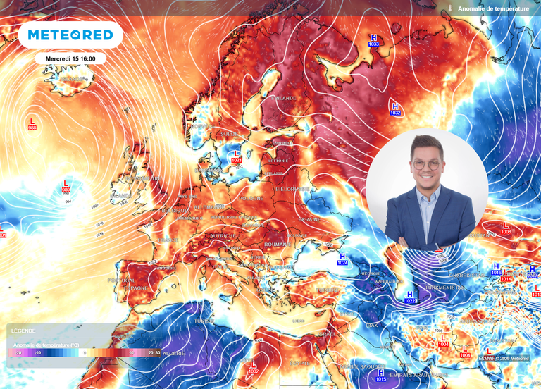 Le "blocage scandinave" arrive d&egrave;s ce mercredi : ce sc&eacute;nario va changer la m&eacute;t&eacute;o en France, &agrave; quoi faut-il s&rsquo;attendre ?