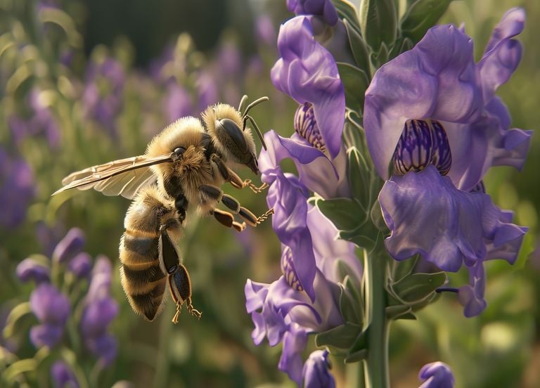 ¿El zumbido de las abejas realmente hace que las plantas produzcan néctar?