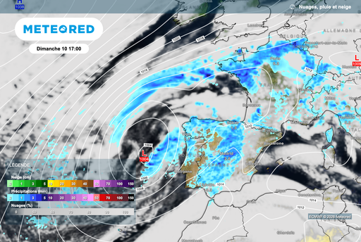 Le changement brutal de m&eacute;t&eacute;o en France est avanc&eacute; &agrave; la journ&eacute;e de dimanche au lieu de lundi ! D&eacute;couvrez les pr&eacute;visions