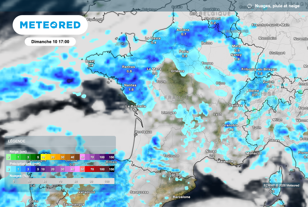 Une importante dégradation attendue dimanche sur le nord du pays.