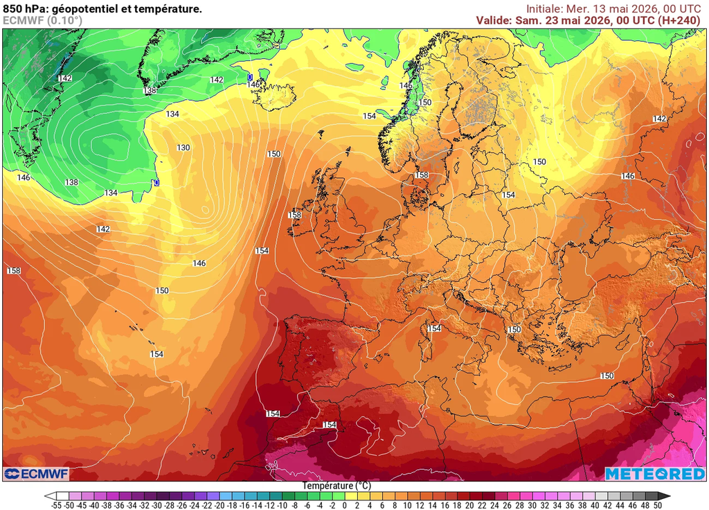 La masse d'air va sensiblement se réchauffer en cours de semaine prochaine.