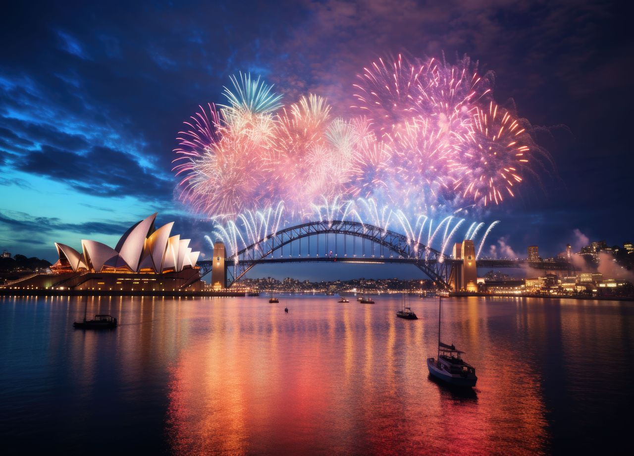 Nouvel An: de Sydney à New York, les images du passage en 2024 à travers le  monde 