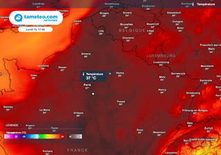 Le coup de chalumeau va remonter jusqu'au nord de la France ! Quelles seront les journées les plus chaudes ? 