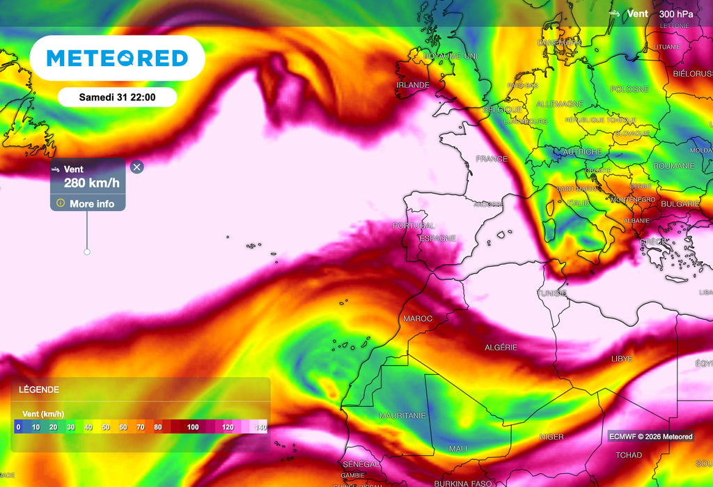 Puissant courant-jet polaire au-dessus de la France au cours des prochains jours. Puissant courant-jet polaire au-dessus de la France au cours des prochains jours.