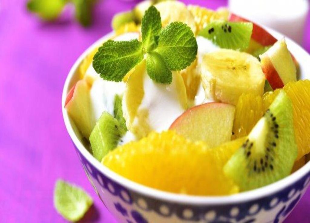 Salade de fruits aux kiwis du Nouvelle-Zélande. Salade de fruits aux kiwis du Nouvelle-Zélande.