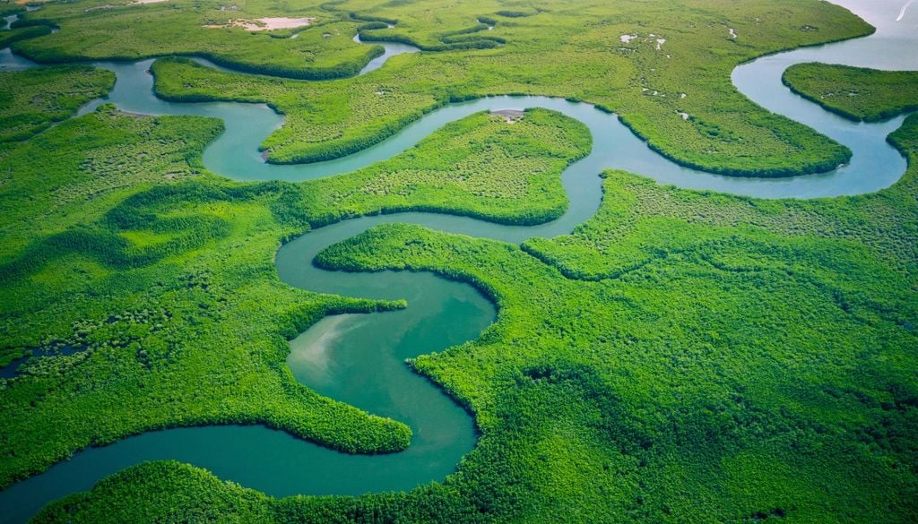 Deforestazione Africa Una grande foresta di Mangrovie in Congo