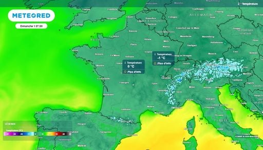 Le froid arrive en France : des gel&eacute;es matinales attendues pour le week-end de la Toussaint