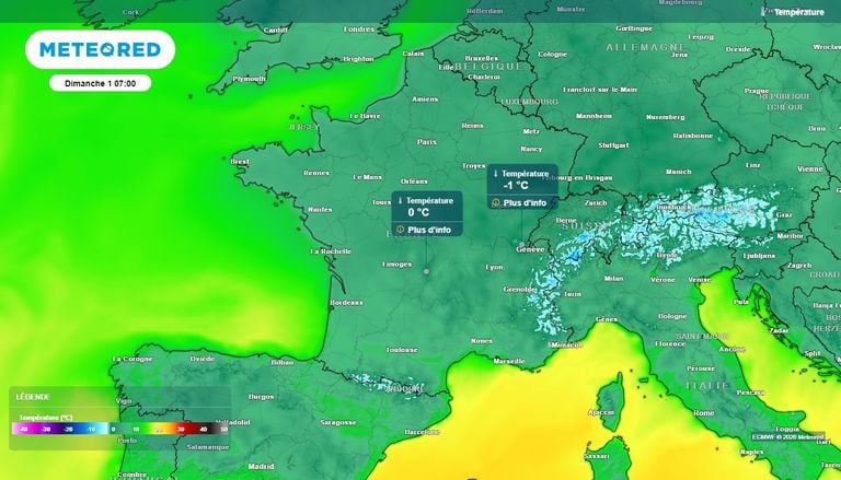 Le froid arrive en France : des gel&eacute;es matinales attendues pour le week-end de la Toussaint