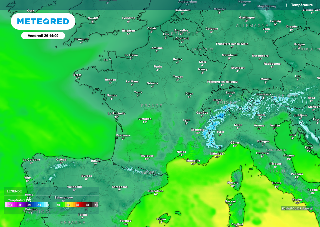 Les manteaux resteront nécessaires face à la vive fraîcheur voire au froid.