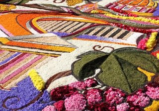 Le Infiorate di Spello: il festival dei fiori che trasforma questo borgo in un tappeto colorato