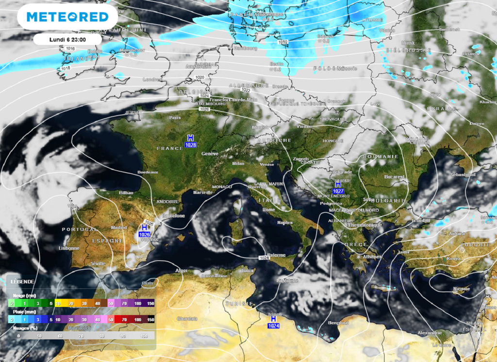 En début de semaine prochaine, l'anticyclone recouvrira une grande partie du continent européen. En début de semaine prochaine, l'anticyclone recouvrira une grande partie du continent européen.