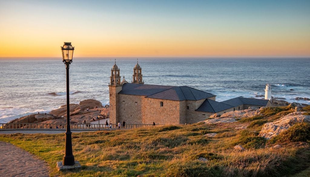 smart working autunno 2026 Un tramonto sul mare a Muxia, in Galizia