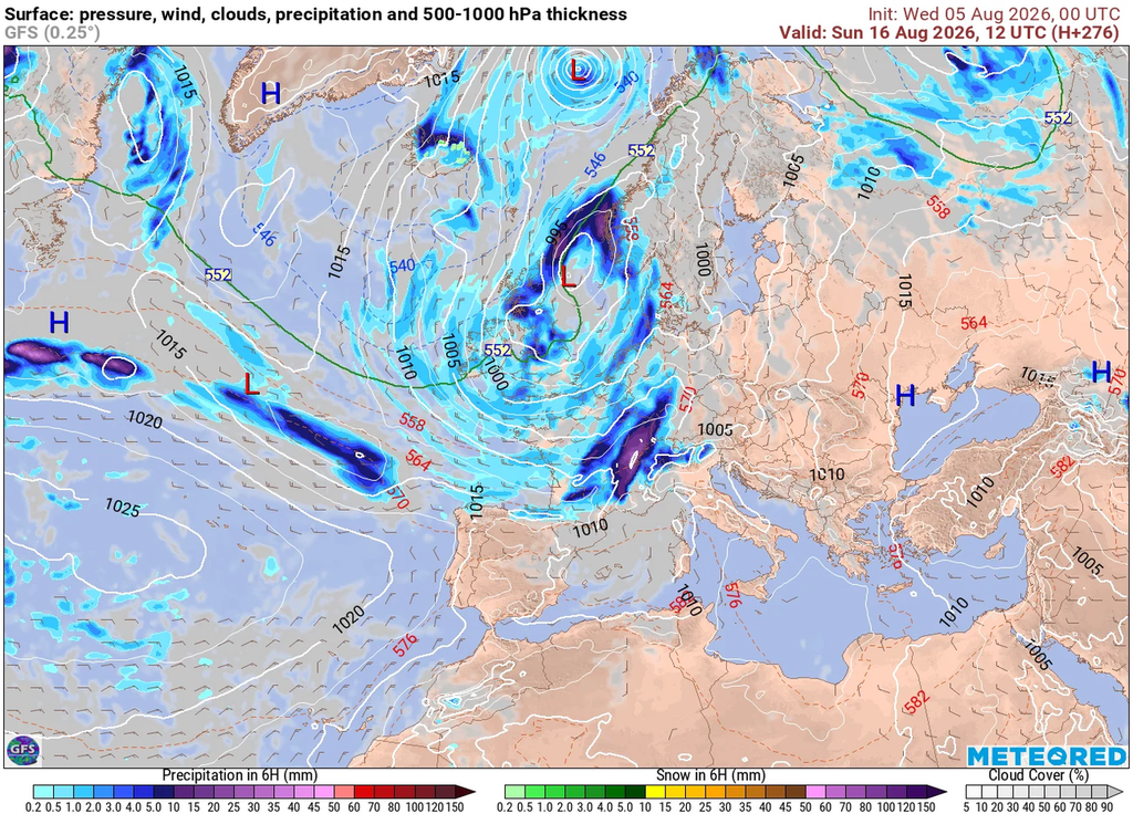 Une météo possiblement plus humide d'ici la fin de semaine prochaine. Une météo possiblement plus humide d'ici la fin de semaine prochaine.
