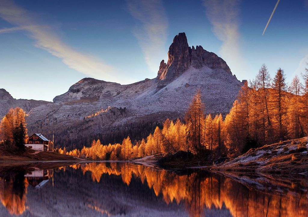 Weekend in montagna in autunno