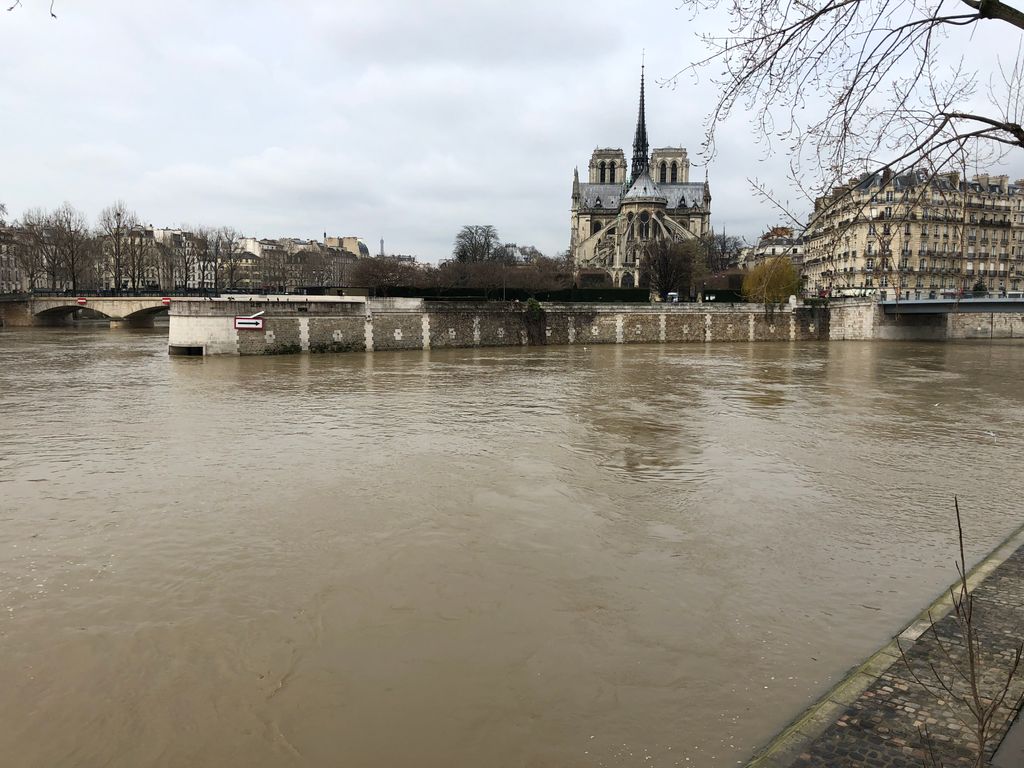 Crue de la Seine à Paris