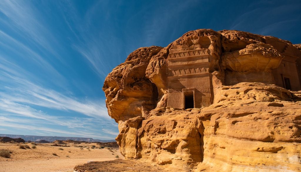 AlUla Arabie saoudite désert Roche AlUla, en Arabie Saoudite est classé 9ème.