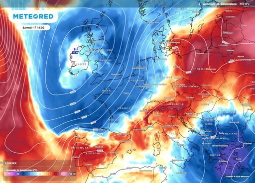 Le samedi 17 octobre sera d&eacute;cisif : un puissant anticyclone va perturber le courant-jet polaire au-dessus de la France